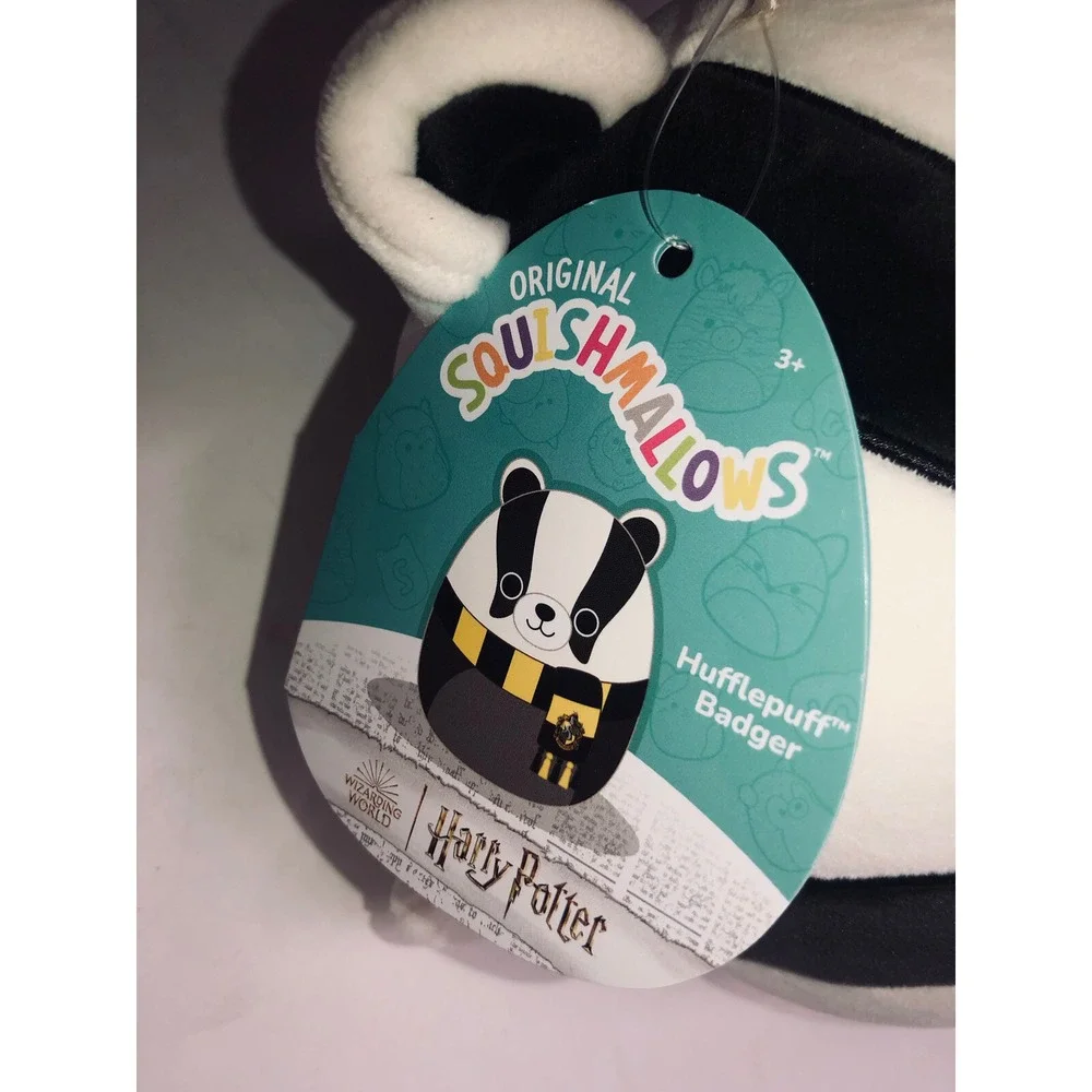 Squishmallows hufflepuff badger