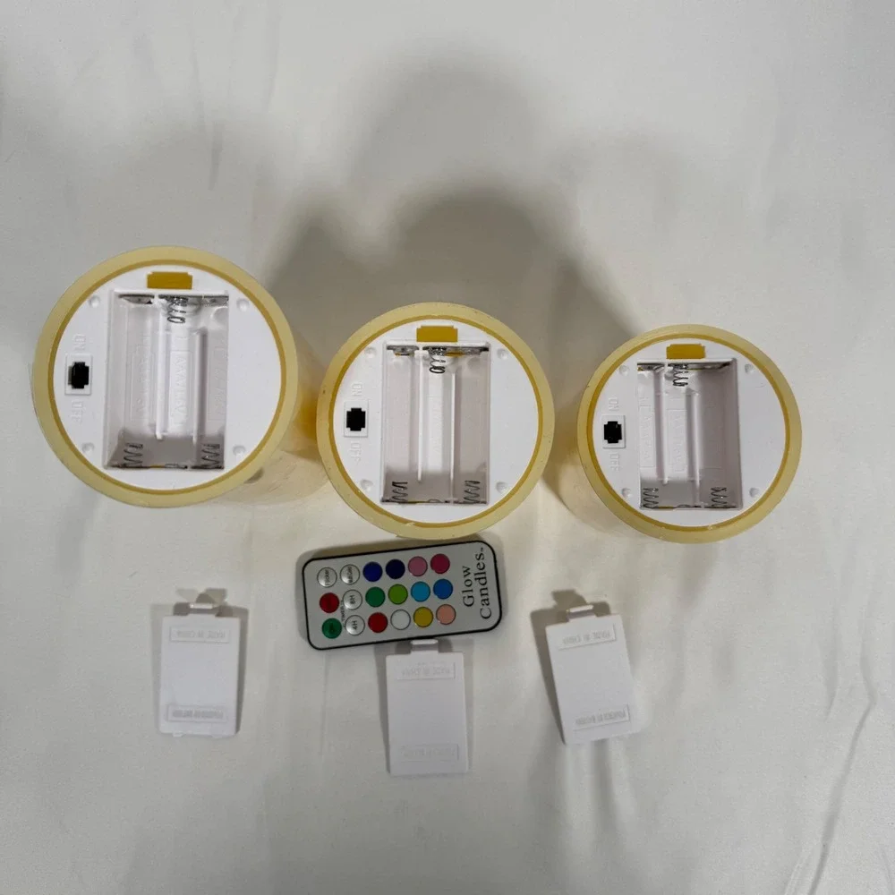 Glow Candles use flickering perfect