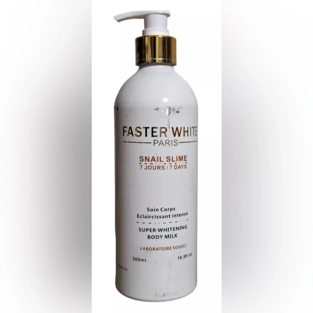 Faster White Paris Whitening Snail Slime Body Care