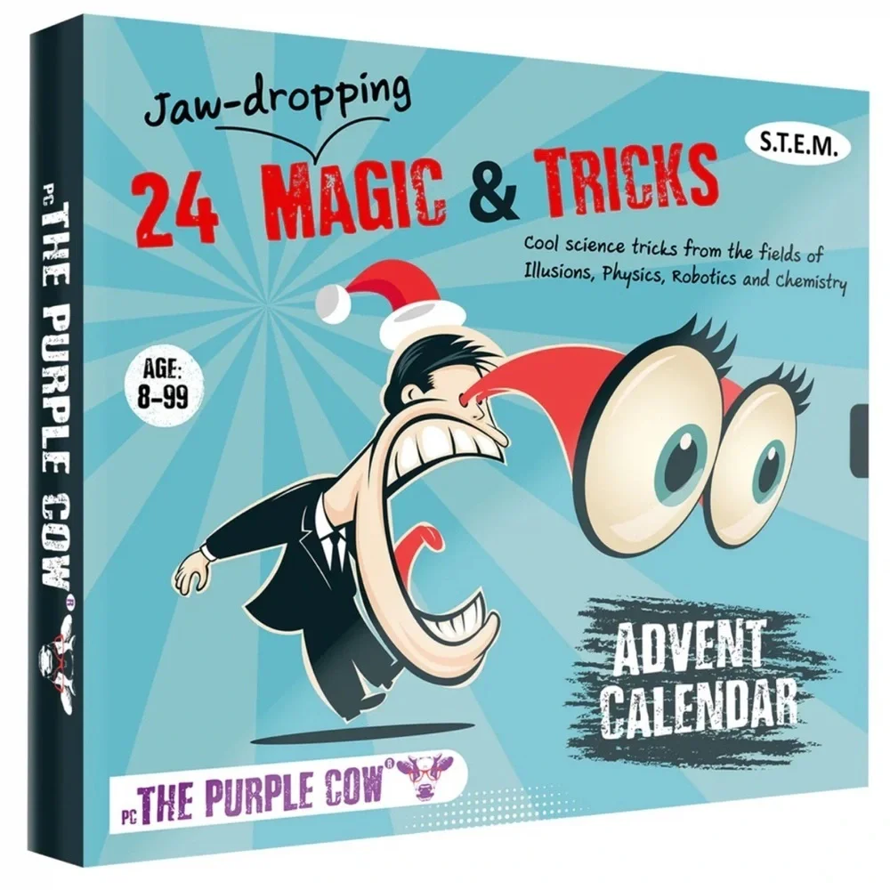 NWT The Purple Cow Magic & Tricks Advent Calendar