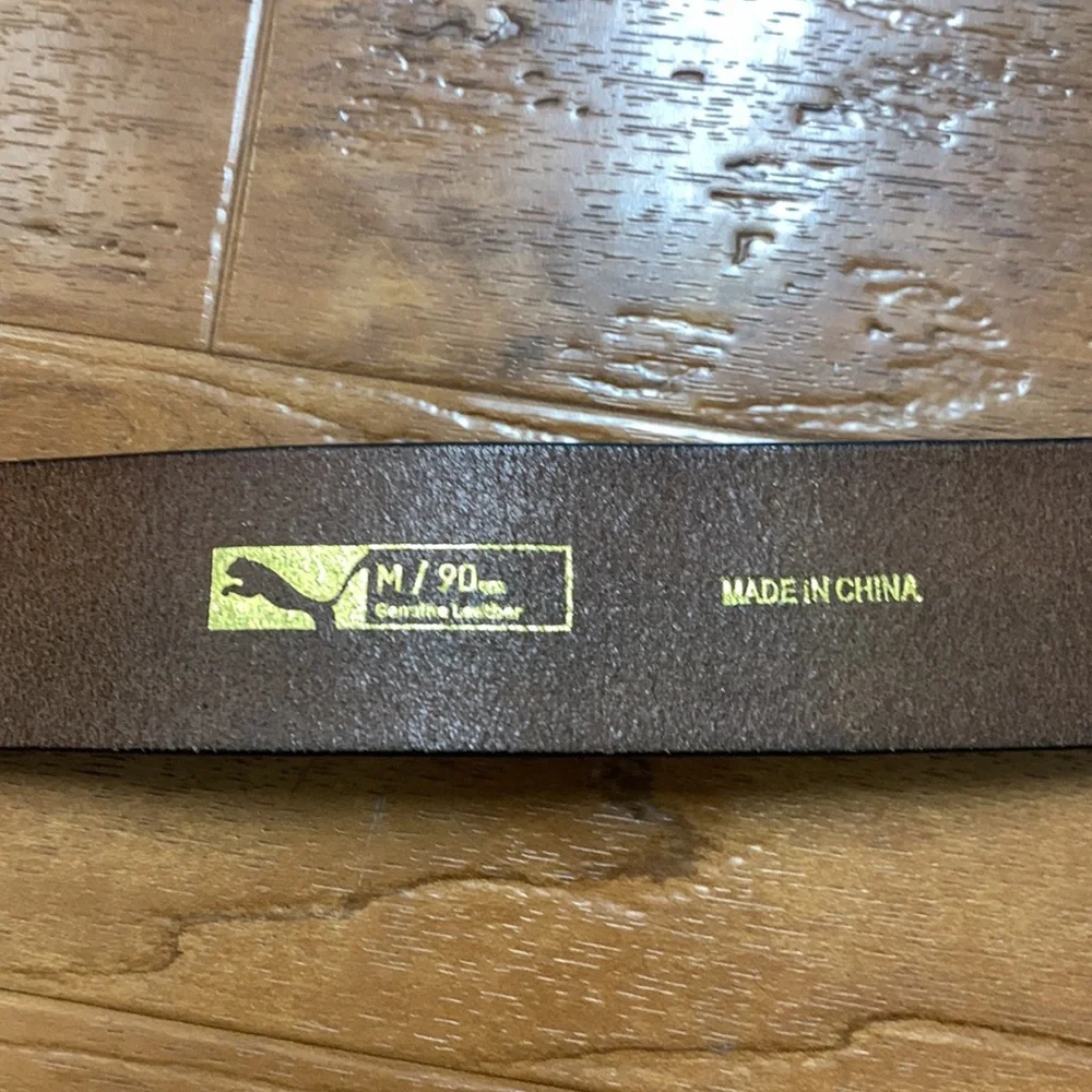 Ferrari & Puma Leather Belt