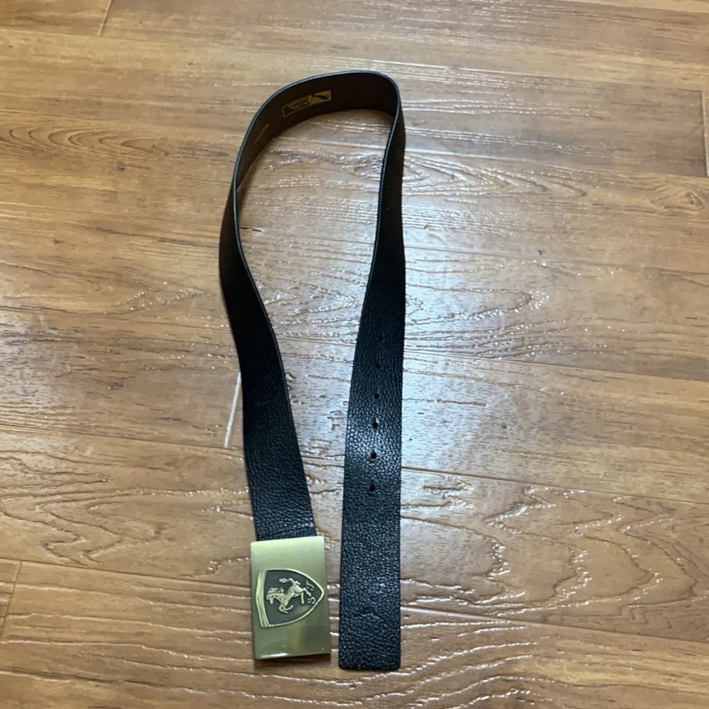 Ferrari & Puma Leather Belt