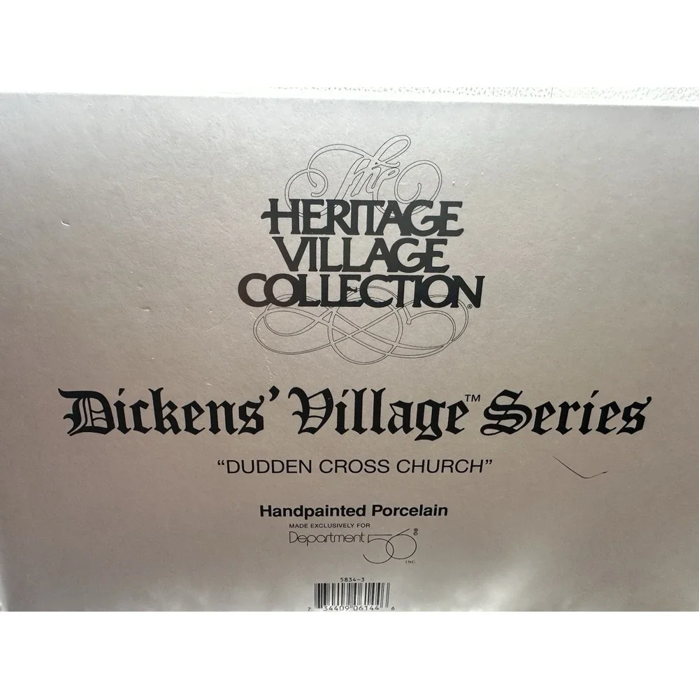 Dept‎ 56 Dudden Cross Church Dickens Village Series  #5834-3
