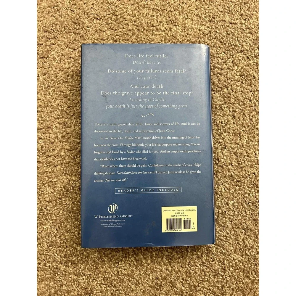 Six Hours One Friday: Living the‎ Power of the Cross Hardcover