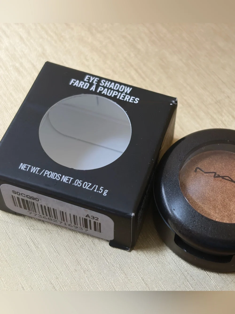 MAC AMBER LIGHTS eyeshadow NIB Frost