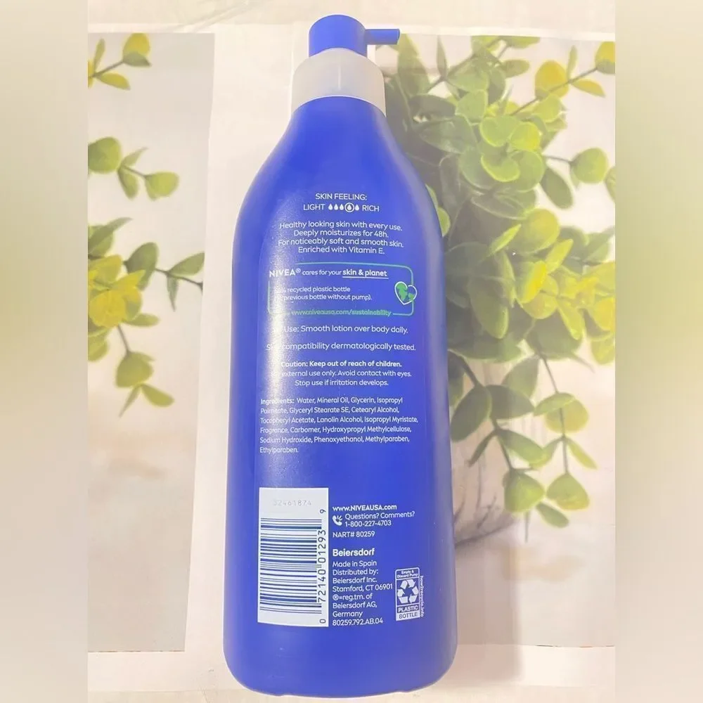 🛍️NIVEA Original Moisture Body Lotion with h Vitamin E, 48Hr Daily 💥