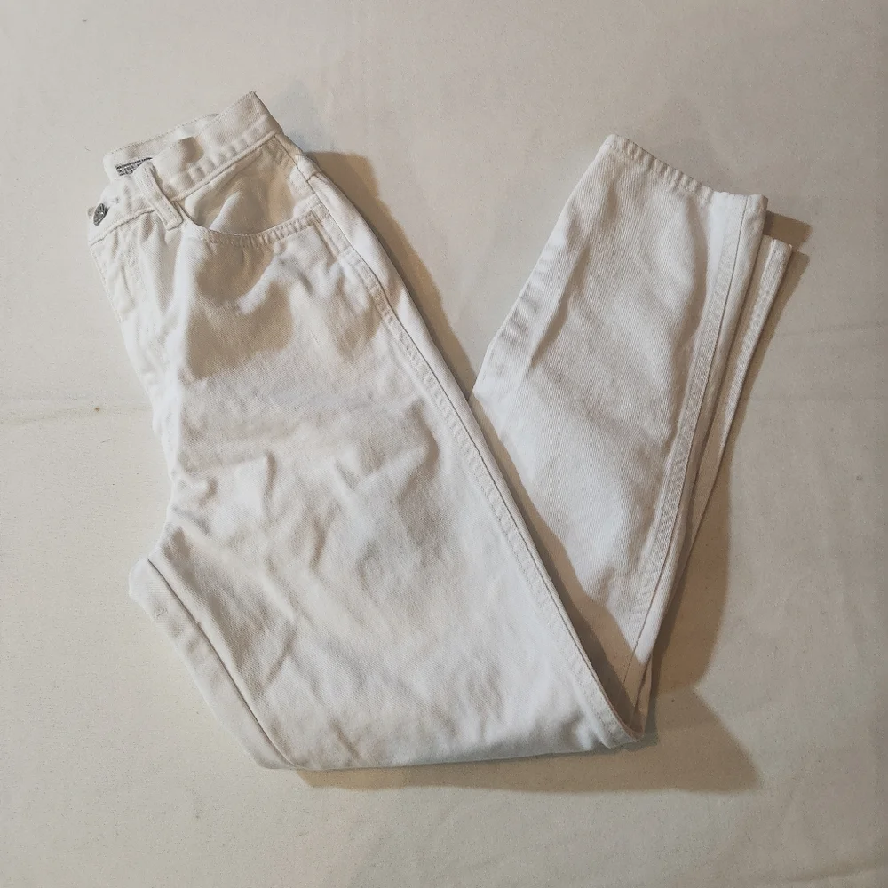 Vintage Rio by Stephen Mardon White Denim Mom Jeans Size 7‎