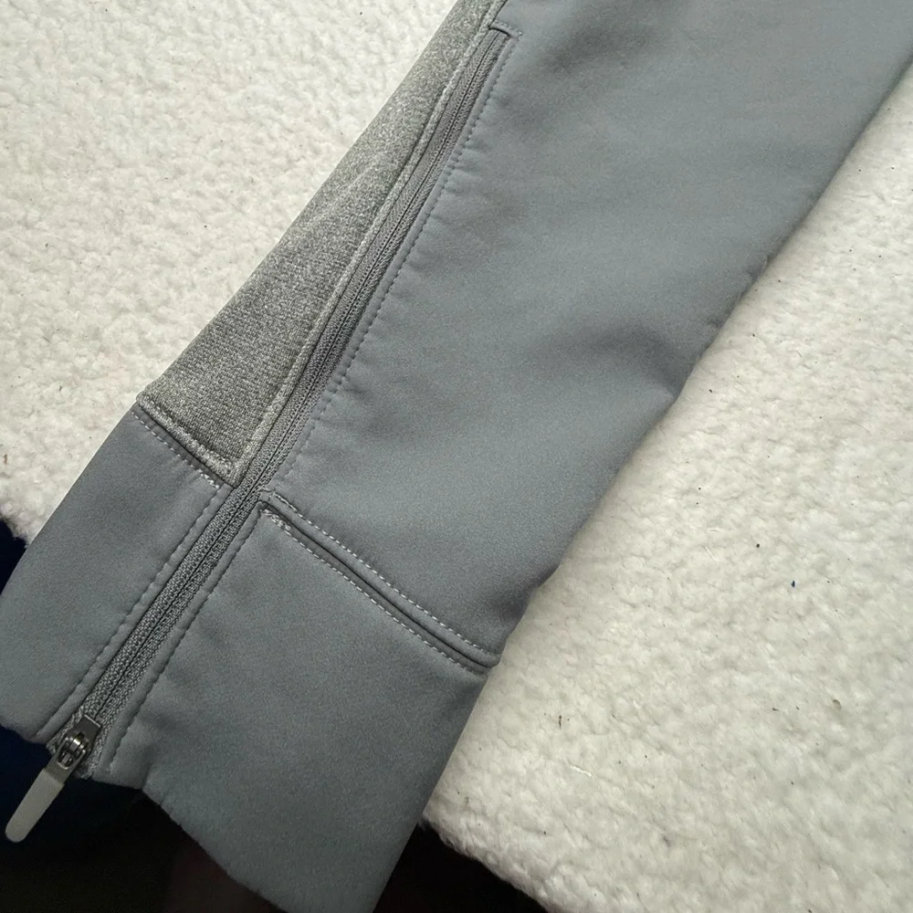 Nike Unisex Kids Grey Fleeced Sweatpants S Casual Loungewear Comfort‎ Activewear