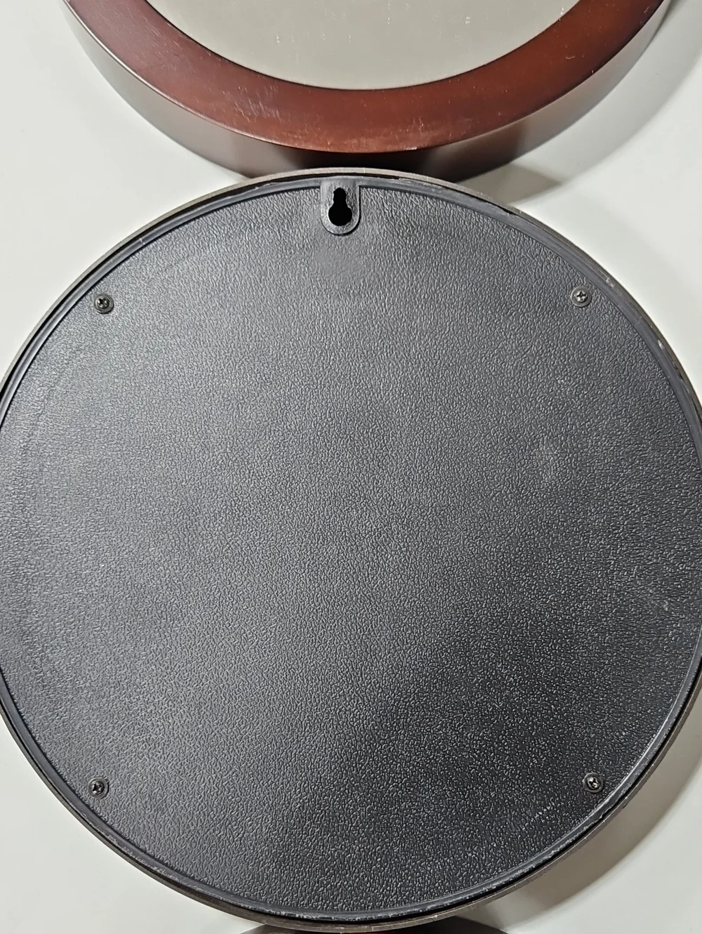 Round Wall Mirror Trio in Dark Brown And Gold SET OF 3, 3 TOTAL AVAILABLE