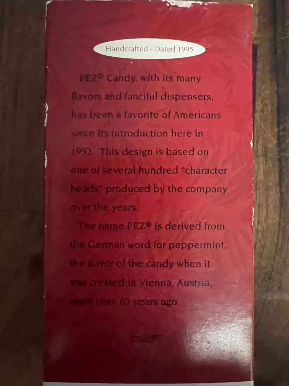 KEEPSAKE the Label keepsake ornament