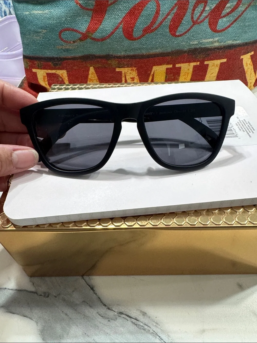 Goodr Sunglasses Black Decorative Stand A Ginger Soul