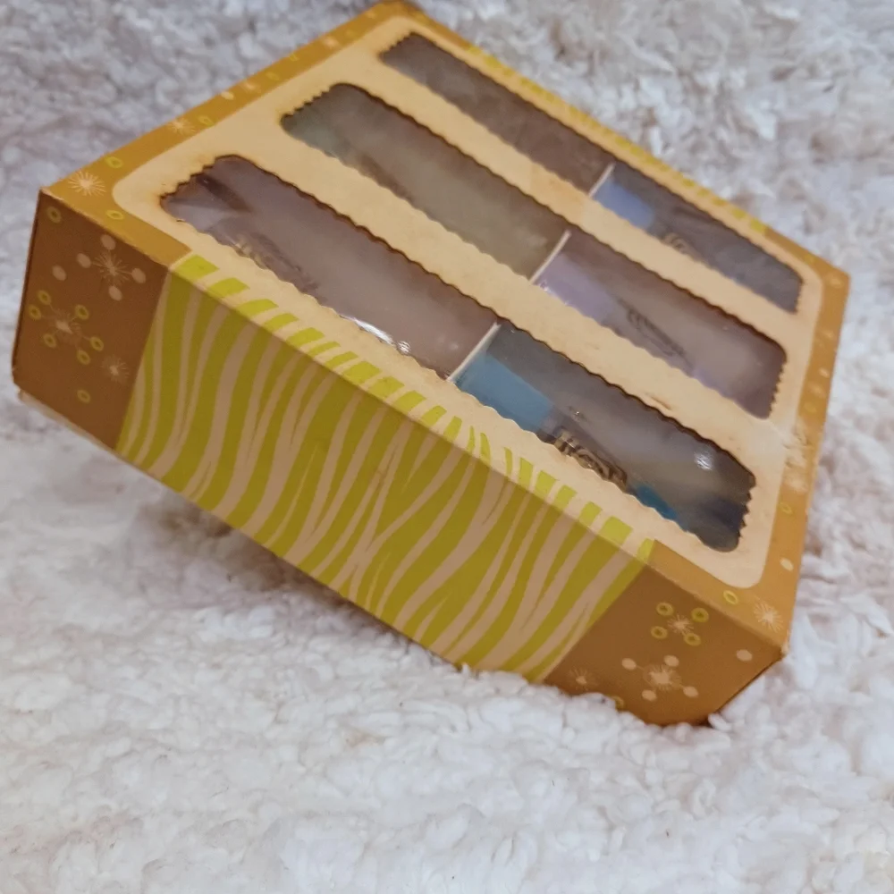MCM MID CENTURY MODERN Frosted Glasses Rare New In Box