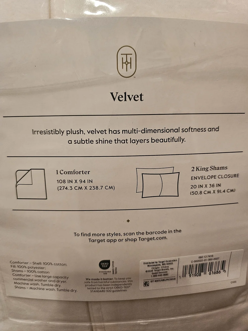 Threshold soft velvet