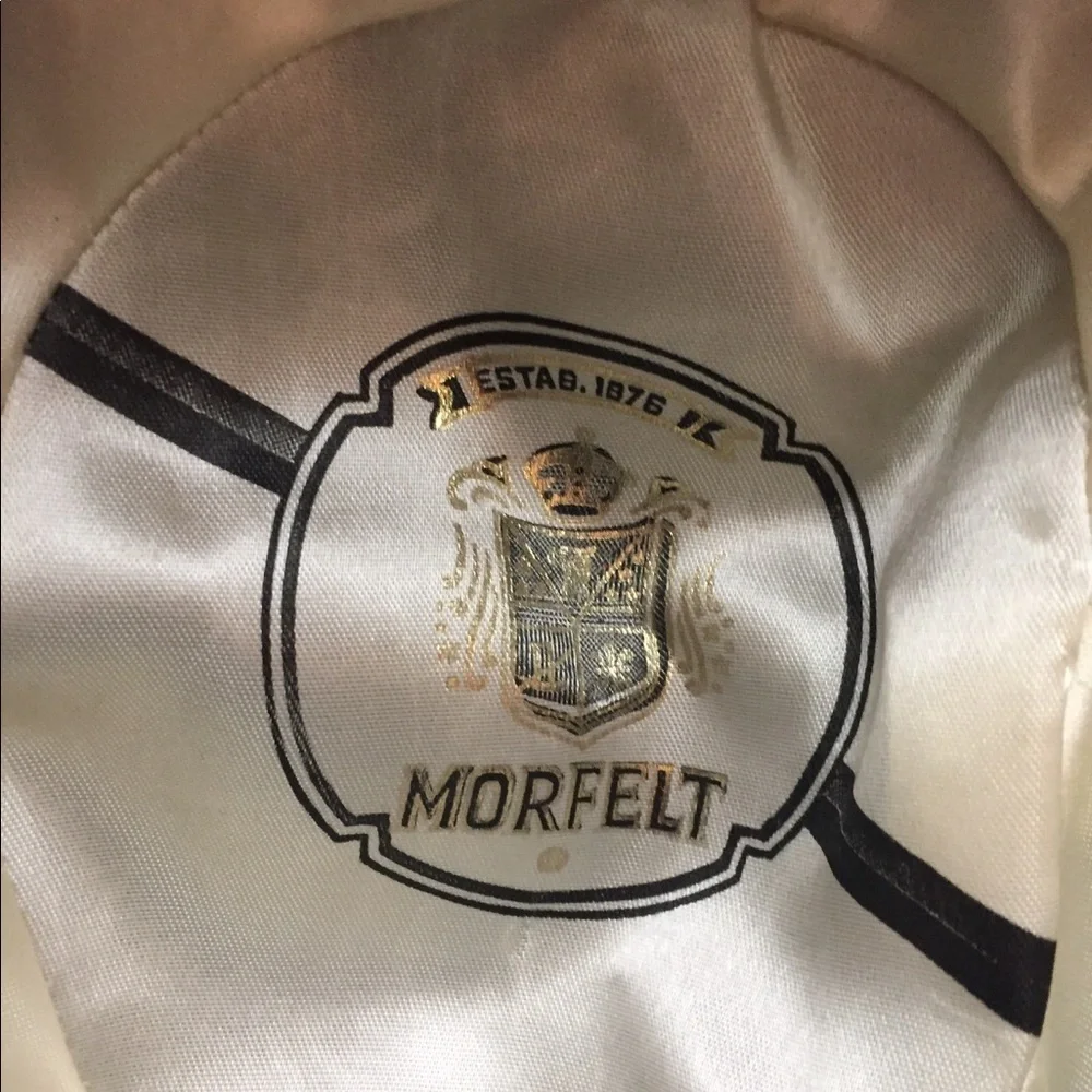 1920’s MORFELT DERBY Black Wool Felt Hat 🎉HP