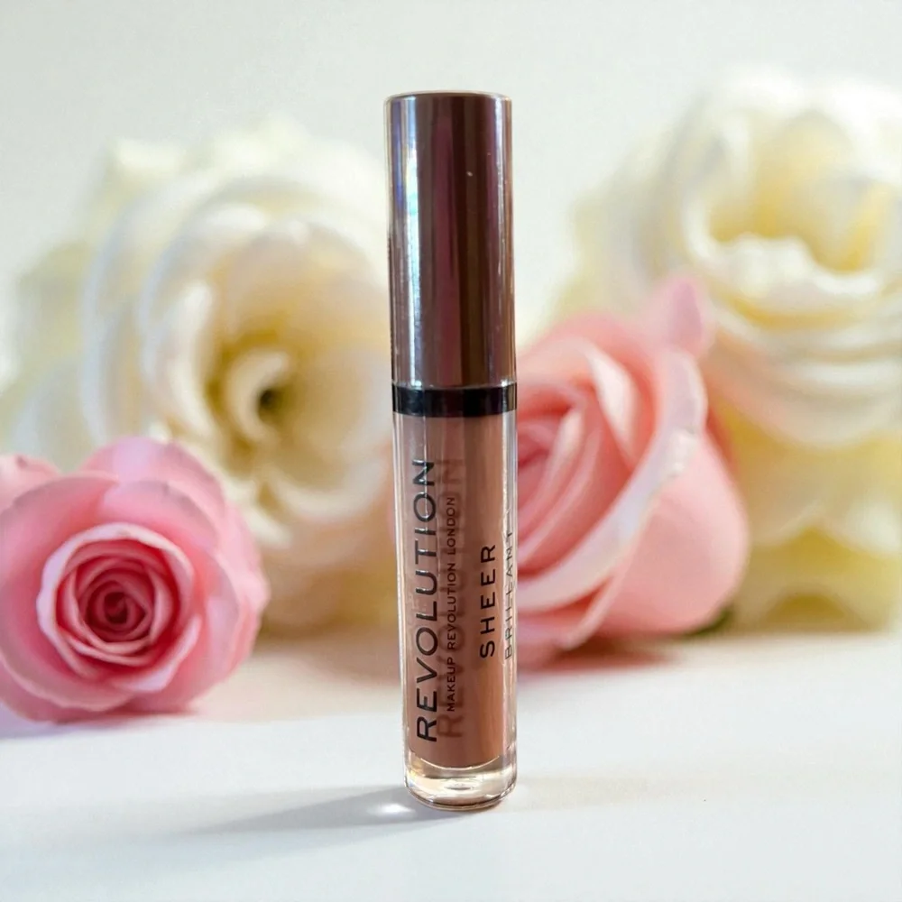 💎 Revolution Beauty Sheer Lip Gloss In Sheer Darling New