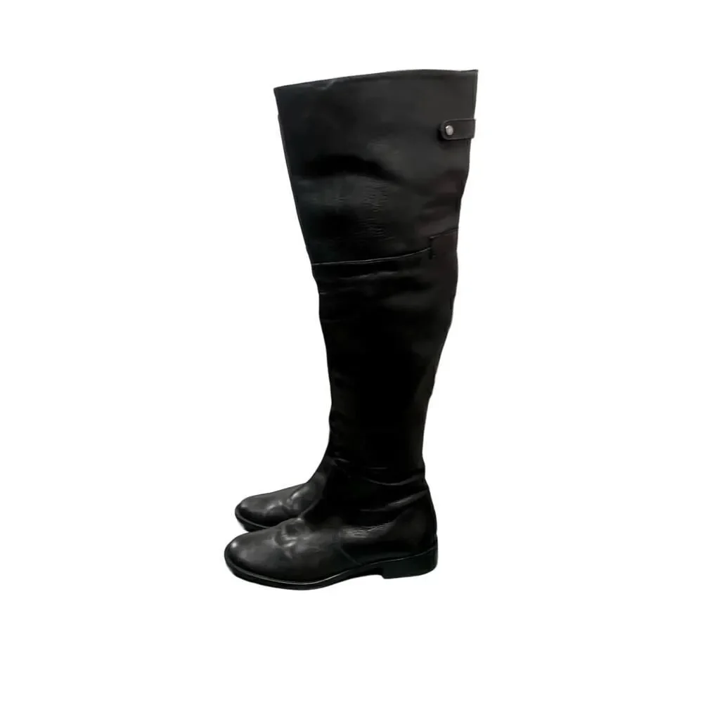 Matisse black leather