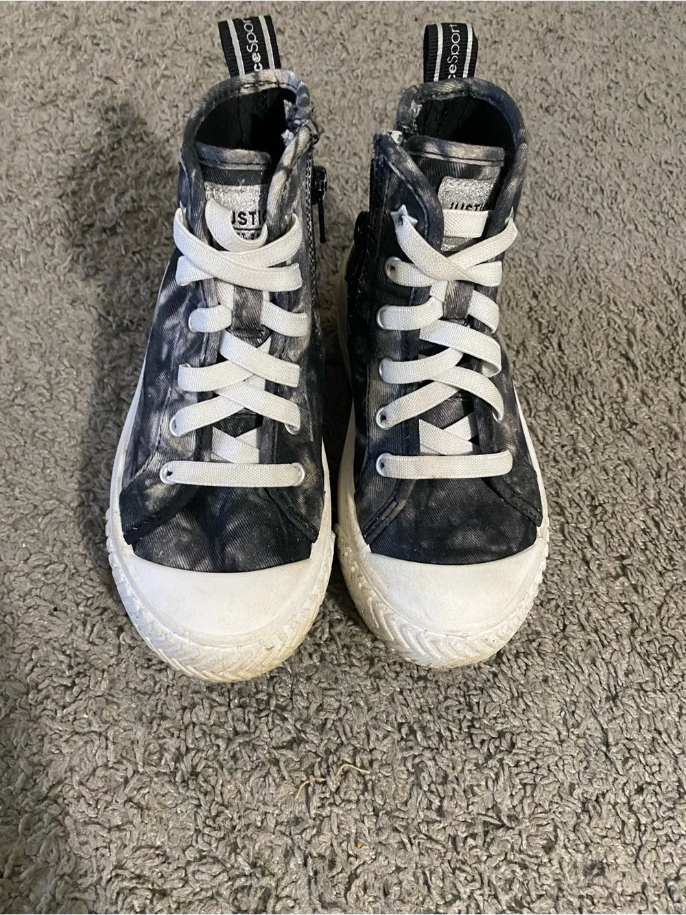 Justice high outsole top