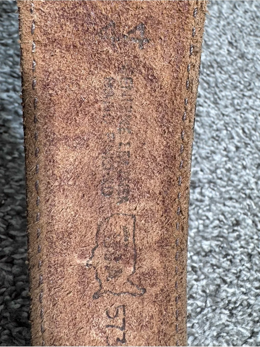The Unbranded Brand tooled belt
