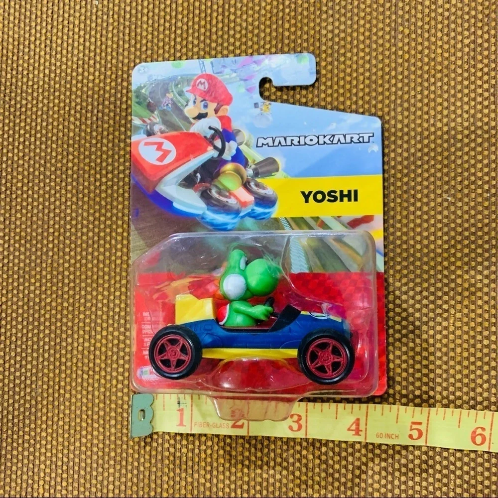 Yoshi Car - Mario Kart Figurine Car 3.5‎ x 2.5 in