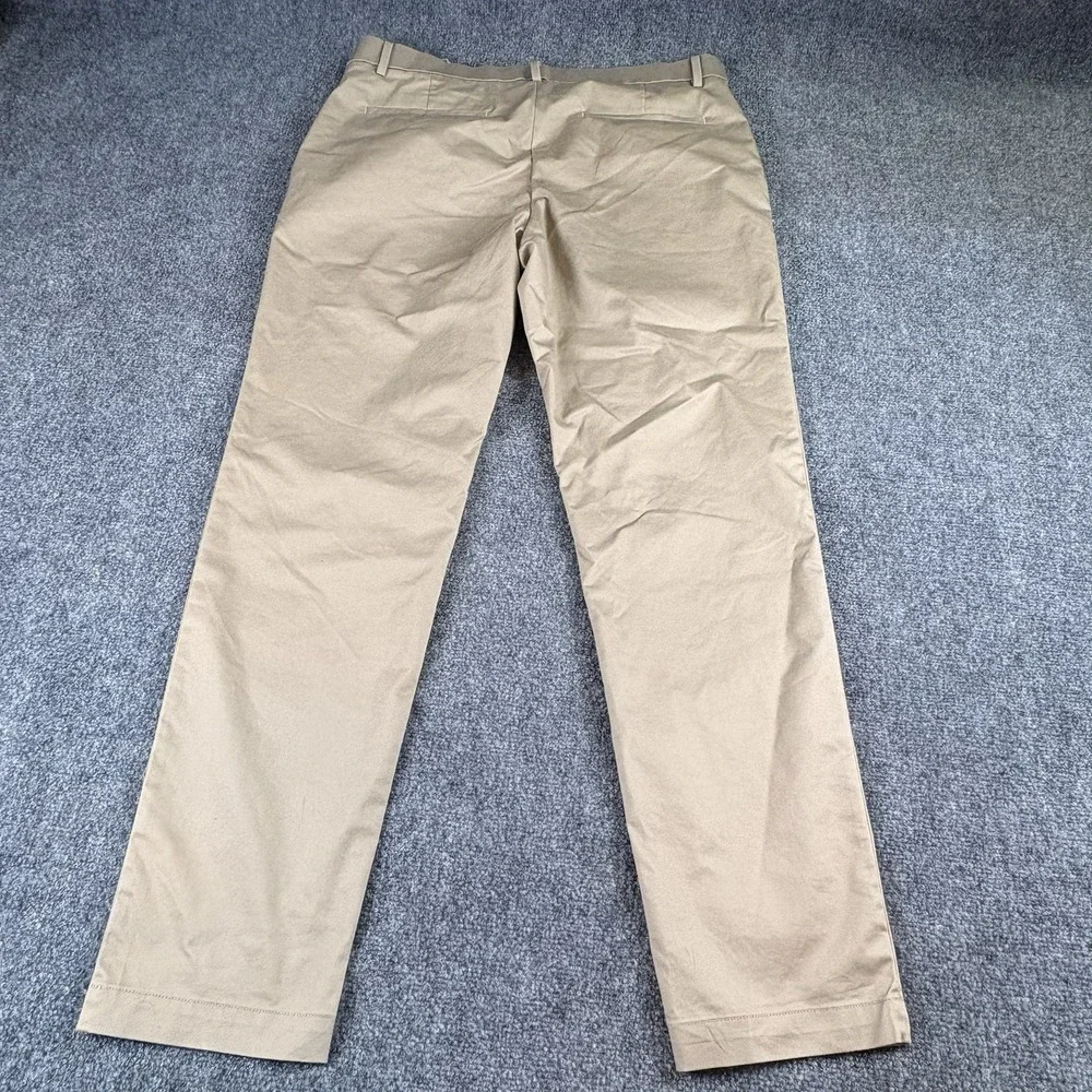 Banana Republic Slim Fit Pants Mens 35x32  Khaki Chino Preppy Ivy League Office