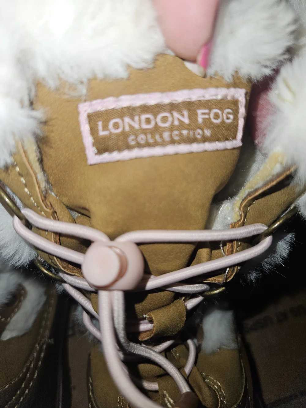 London Fog cuff lining