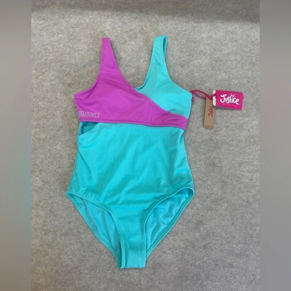 Justice teal purple
