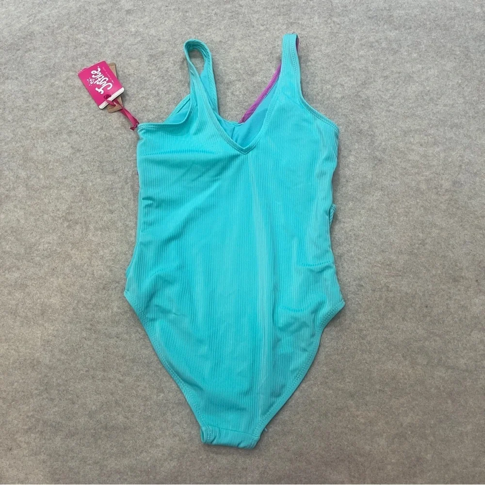 Justice teal purple