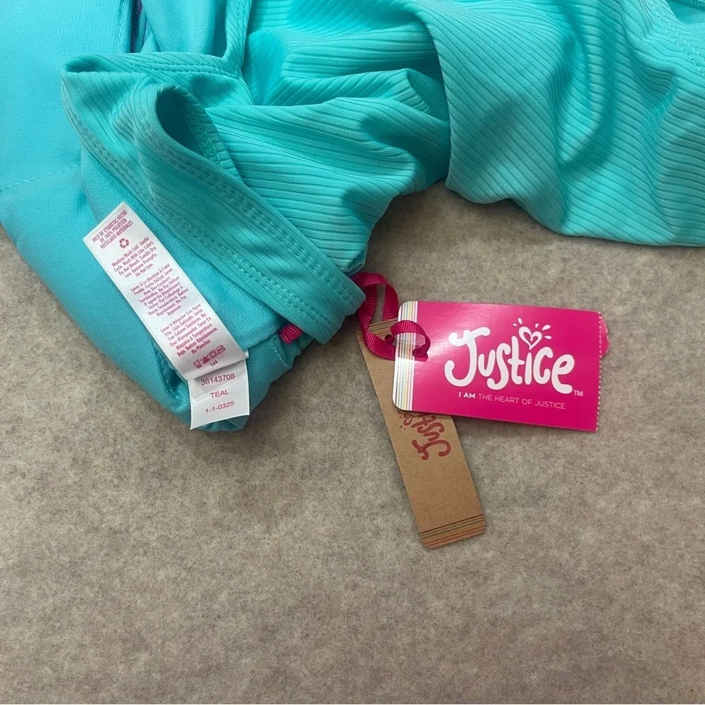 Justice teal purple