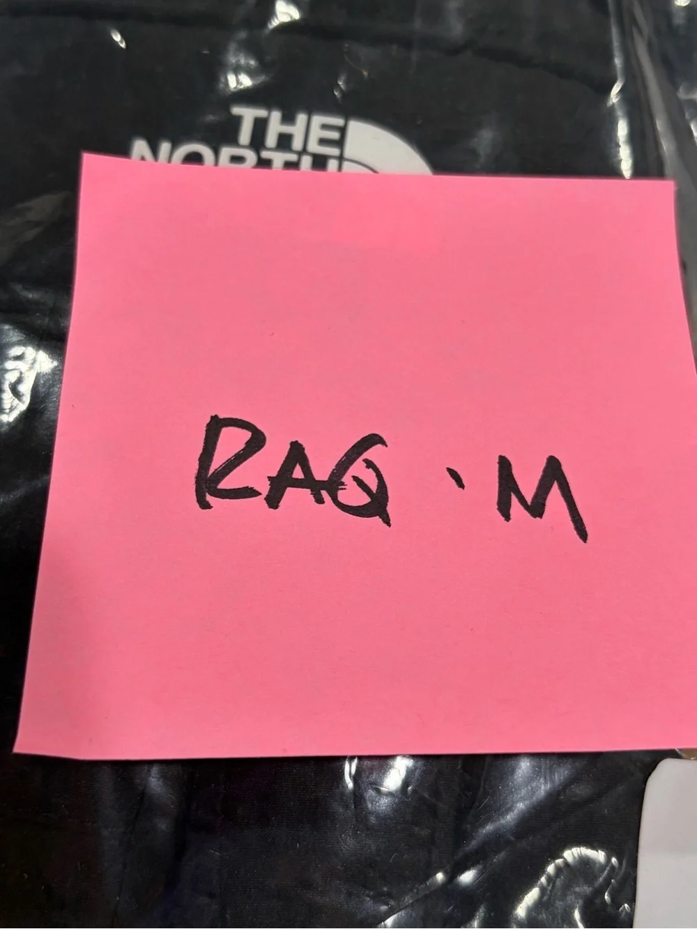 The North Face new tags