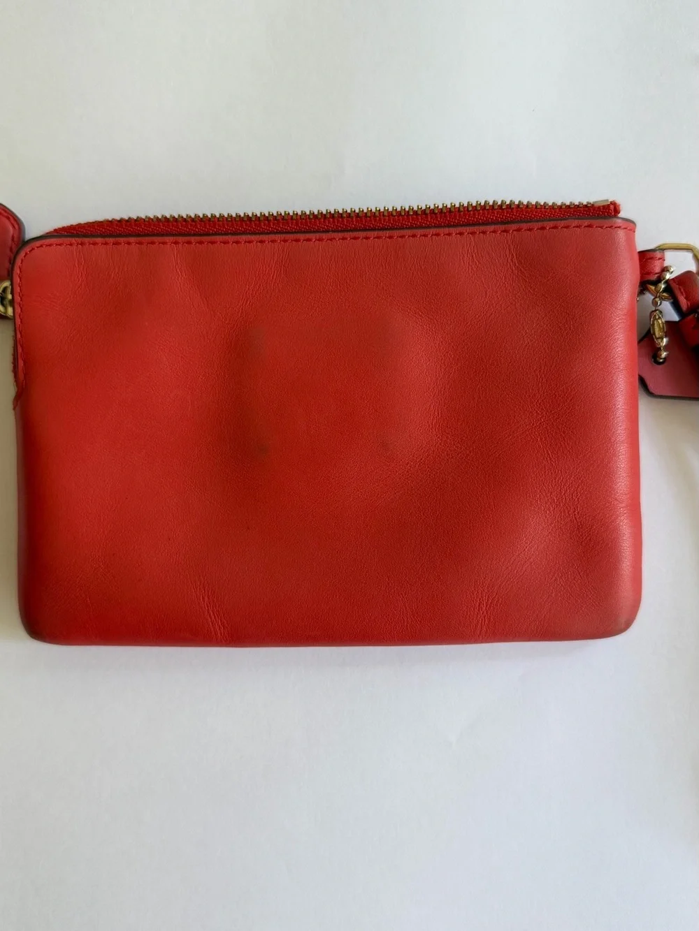 Coach compact orange