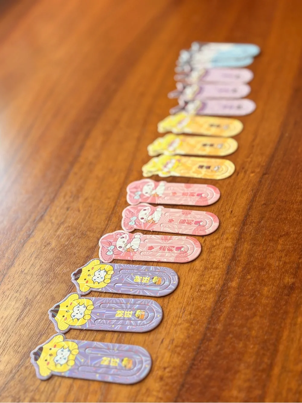 Hello Kitty and Friends bookmark set