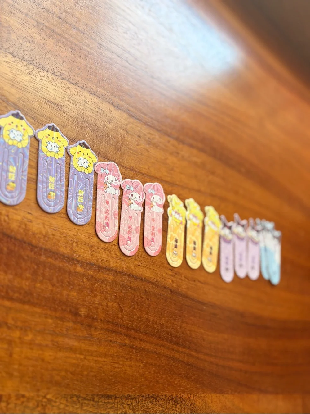 Hello Kitty and Friends bookmark set