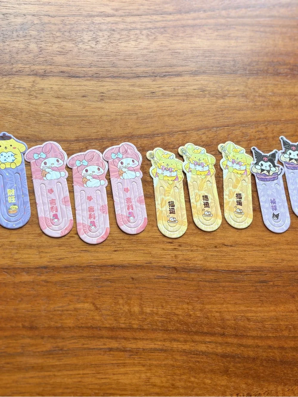 Hello Kitty and Friends bookmark set