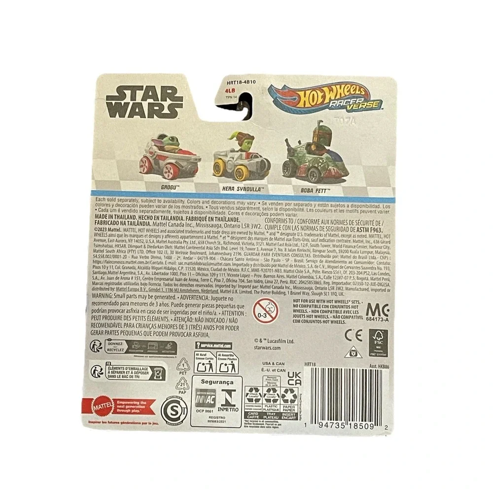 Hot Wheels RacerVerse Hera Syndulla Star Wars 2024 Diecast Car Mattel