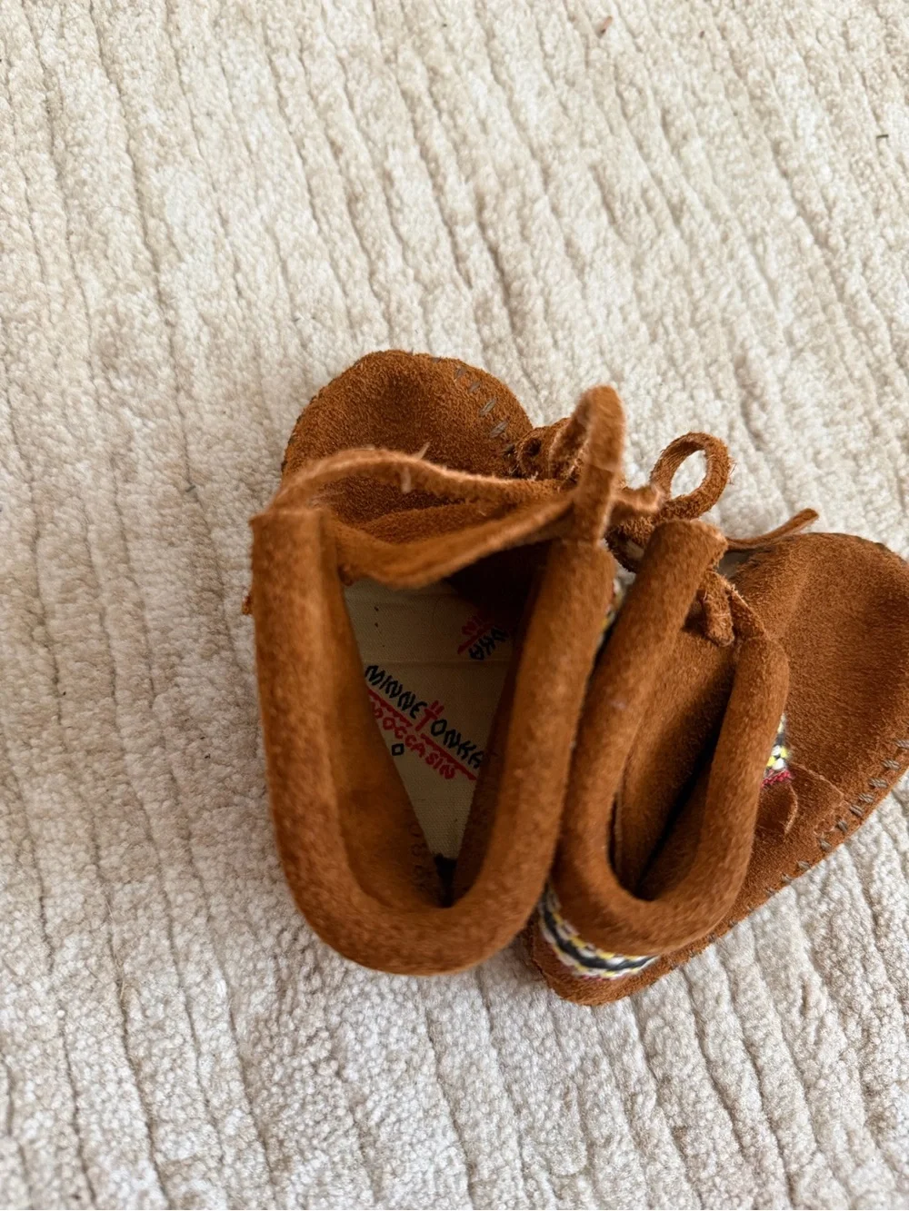 Minnetonka soft suede