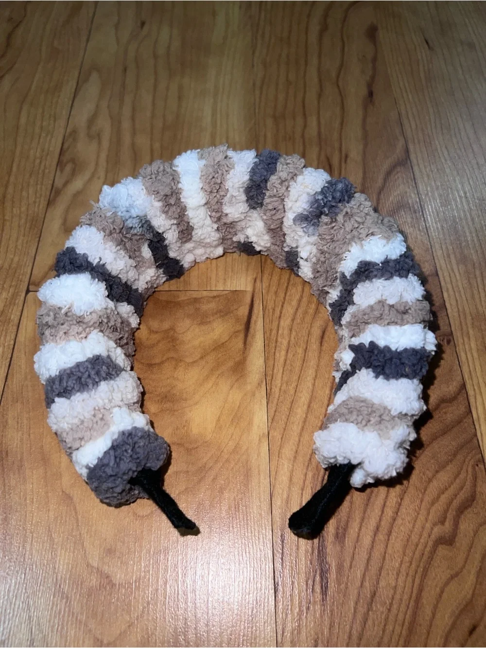 N/A fuzzy headband