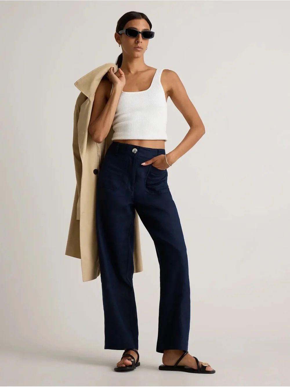 Quince wide leg