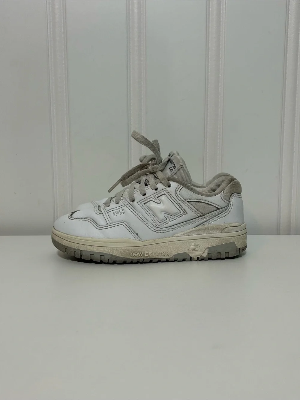 New balance 550 white grey