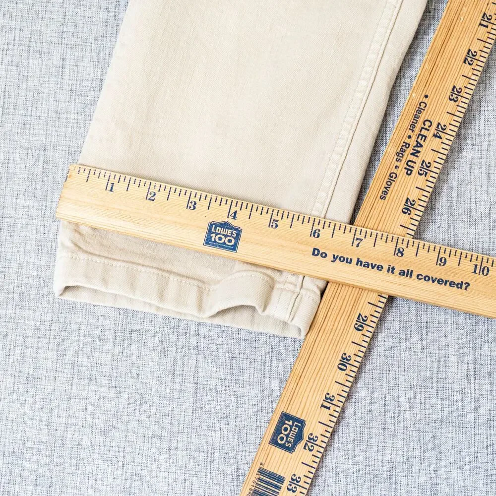 Eleventy Men's Stretch Cotton Denim 5-Pocket Trousers Sand 34