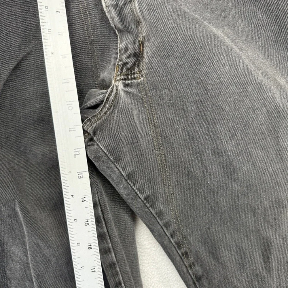 Vintage Marithe Francois Girbaud Jeans Mens 30 Fits 28x29 Black Carpenter Baggy