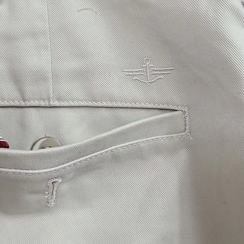 Dockers Easy Khaki Flat Front Pants Classic Fit Chino Uniform Work School Office