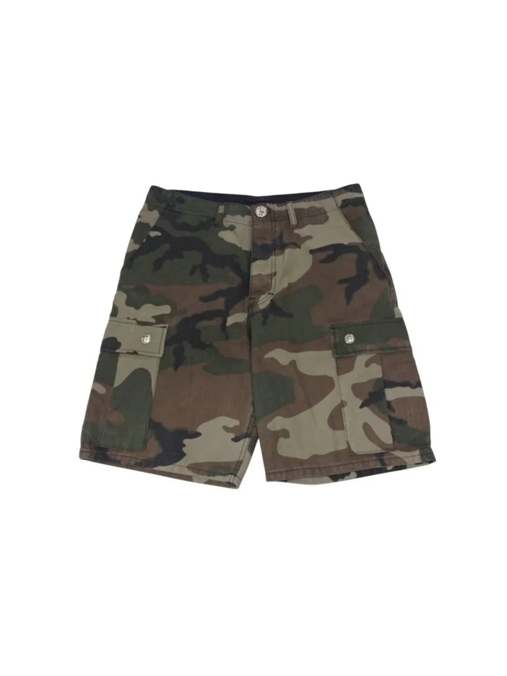 Chrome Hearts Devil Dog Shorts Cargo CH Cross Patch Camouflage Pattern 31