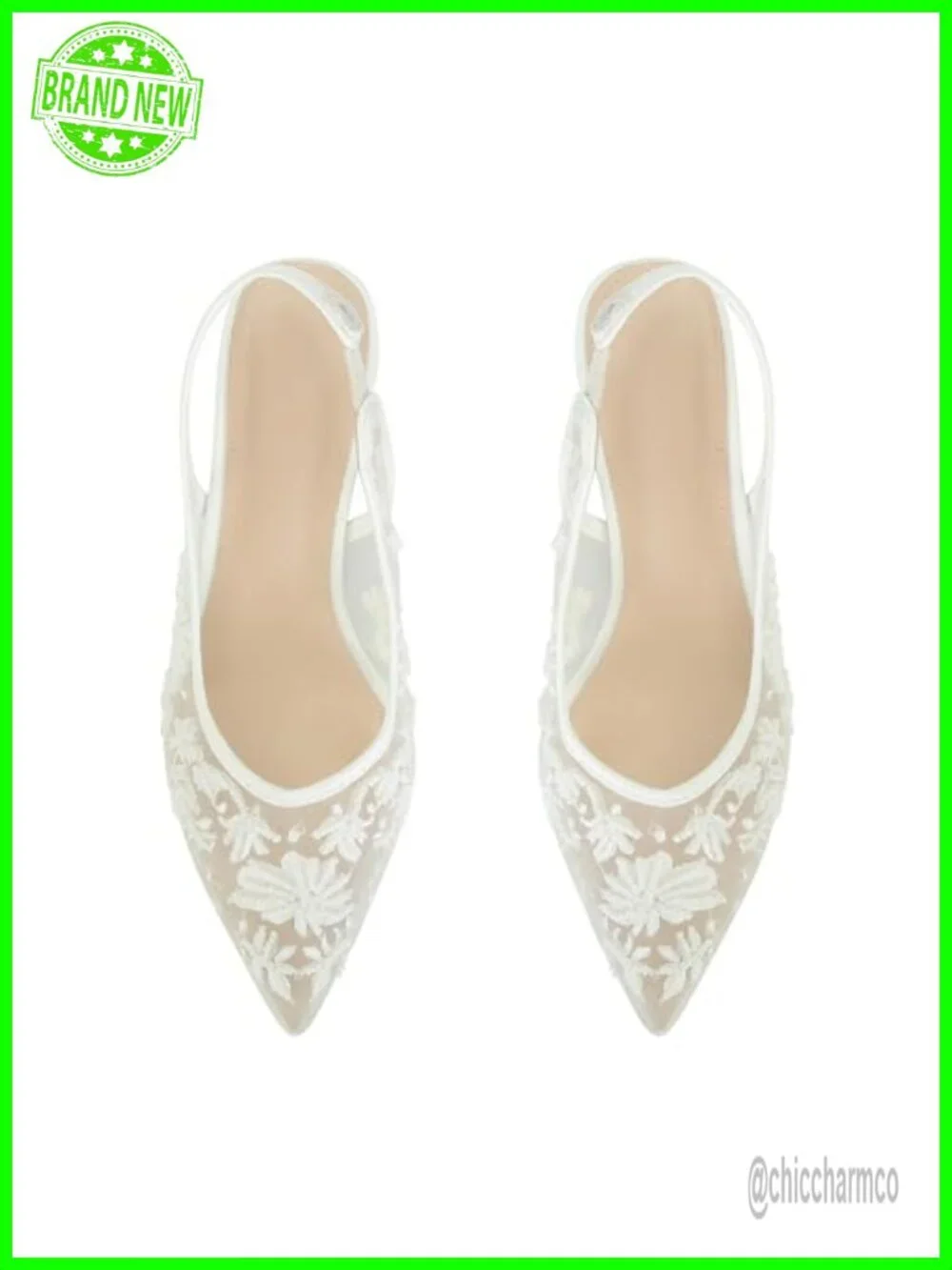 N/A elegant slingback
