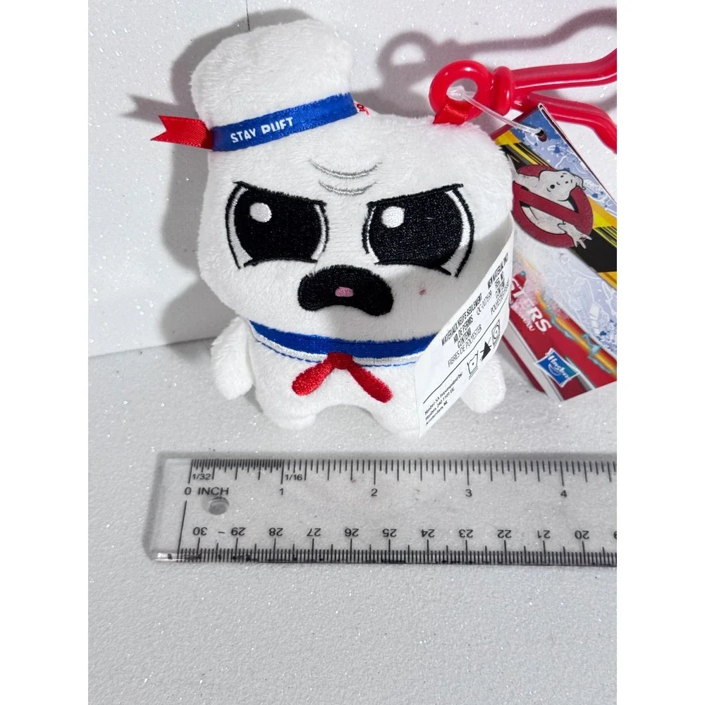 Hasbro Ghostbusters Stay Puft Marshmallow Man Plush Clip On Bag Accessory E9792