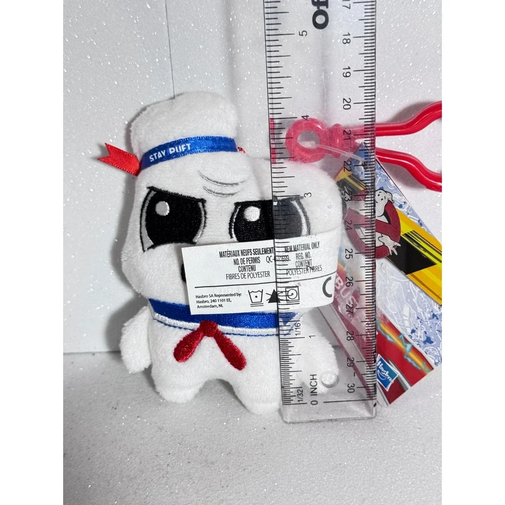 Hasbro Ghostbusters Stay Puft Marshmallow Man Plush Clip On Bag Accessory E9792