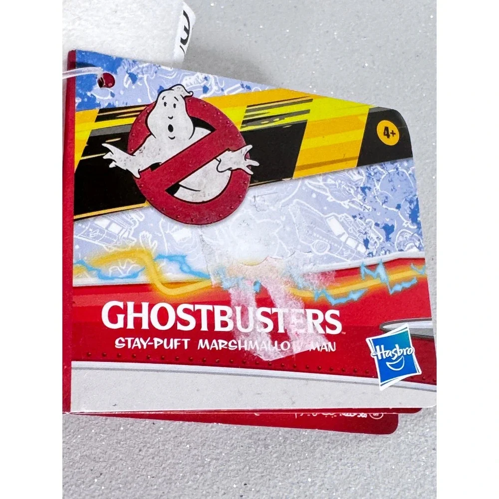 Hasbro Ghostbusters Stay Puft Marshmallow Man Plush Clip On Bag Accessory E9792