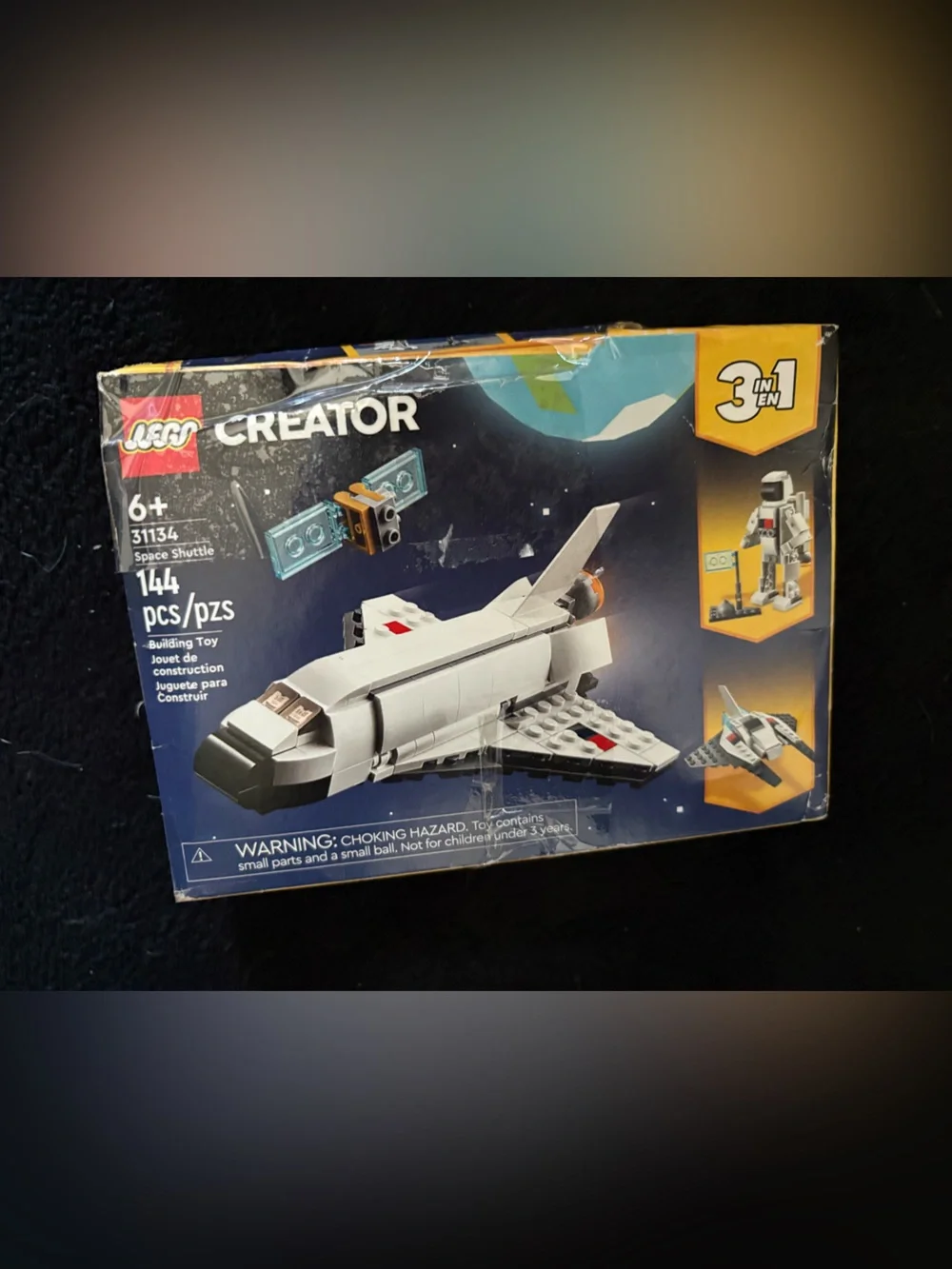 LEGO Creator Space Shuttle 3-in-1 building set