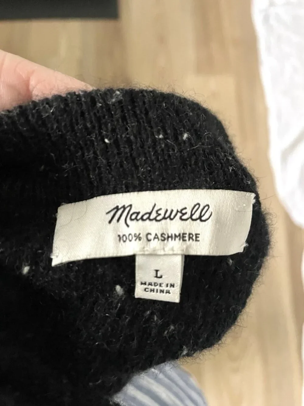 Madewell 100% cashmere