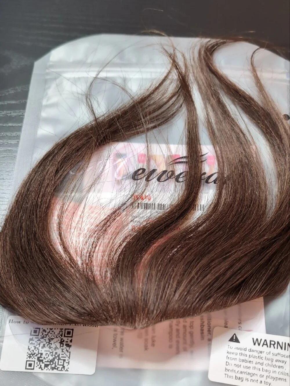 6 In Men's Frontal Scalp Hairpiece Toupee Human Hair Topper Medium Brown