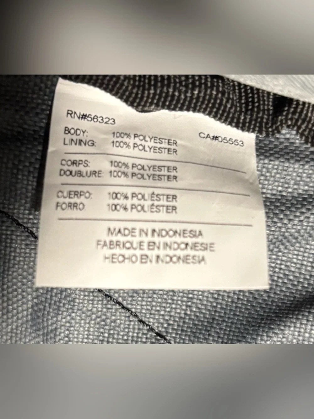 Nike Grey and Black Duffel Bag - good condition
